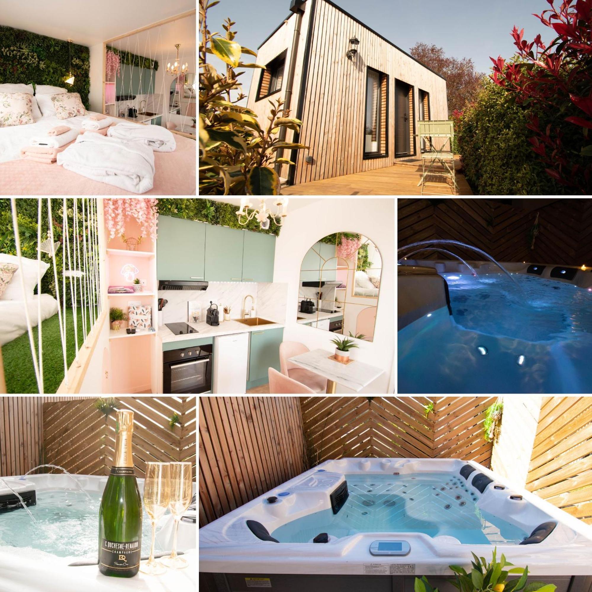 Studio Les 2 Fees - Jacuzzi - Deco Feerique Montfort-sur-Meu Extérieur photo